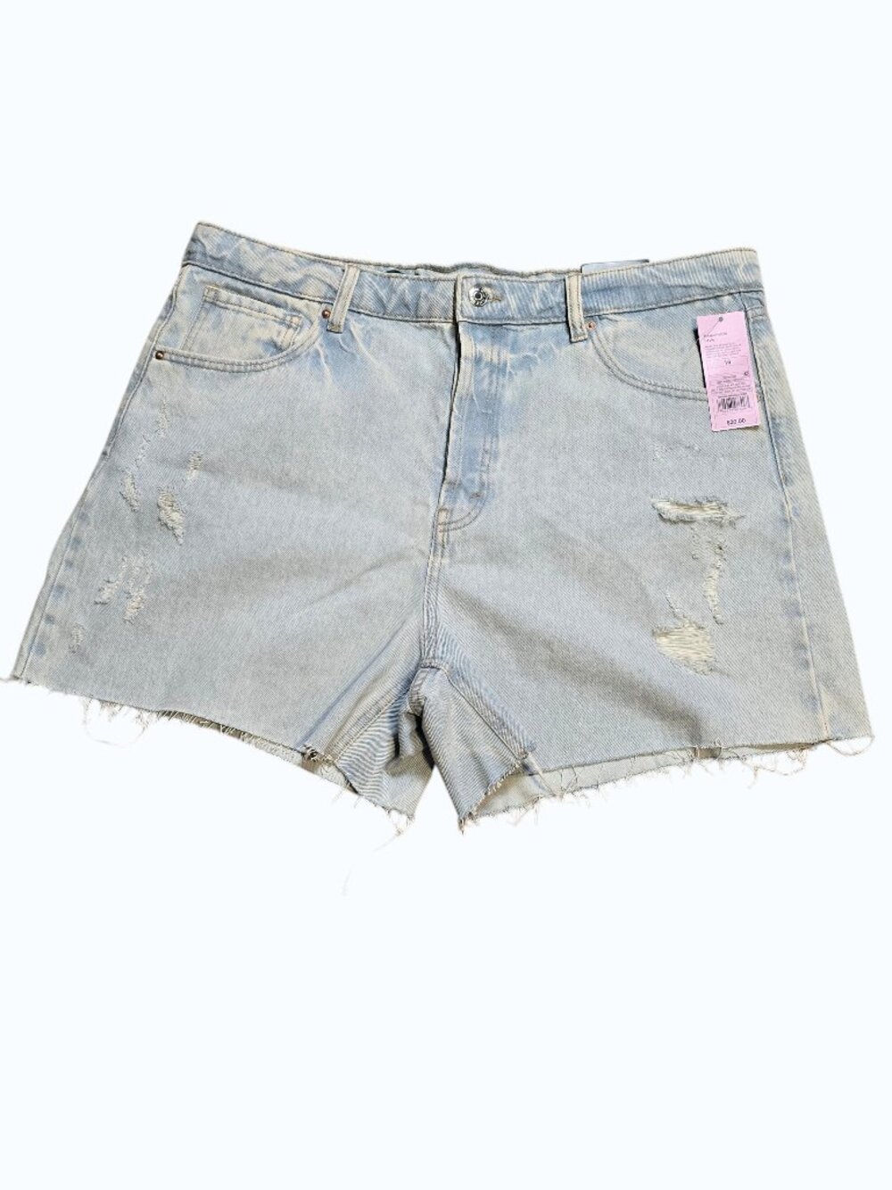 Wild Fable Women’s Super High-Rise Cutoff Distressed Boxy Shorts 16/XL